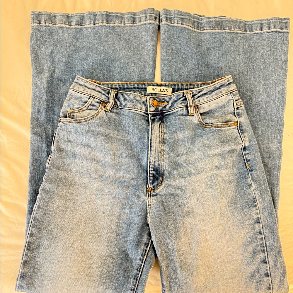 Rollas Light Blue Denim Jeans